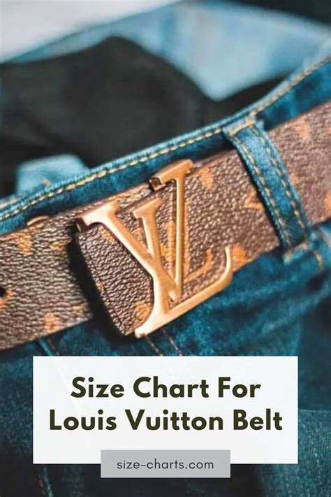 mens lv belt|louis vuitton belt size chart.